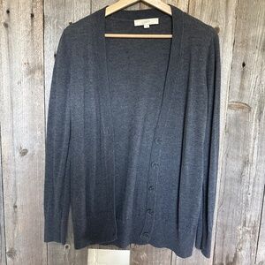 Loft Grey Cardigan